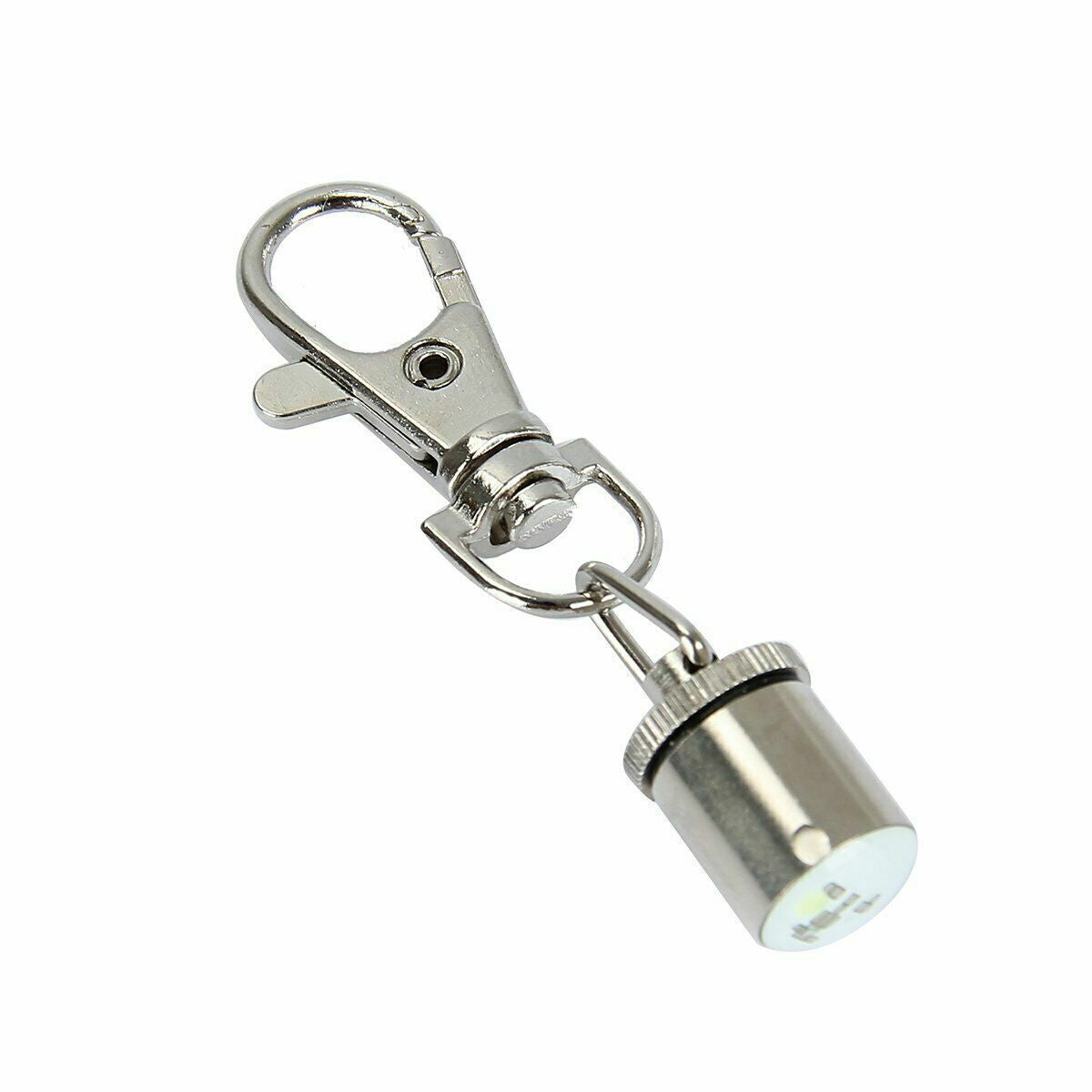 Waterproof Pet Dog Cat Collar LED Night Safety Clip Tag Flashing Luminous Light