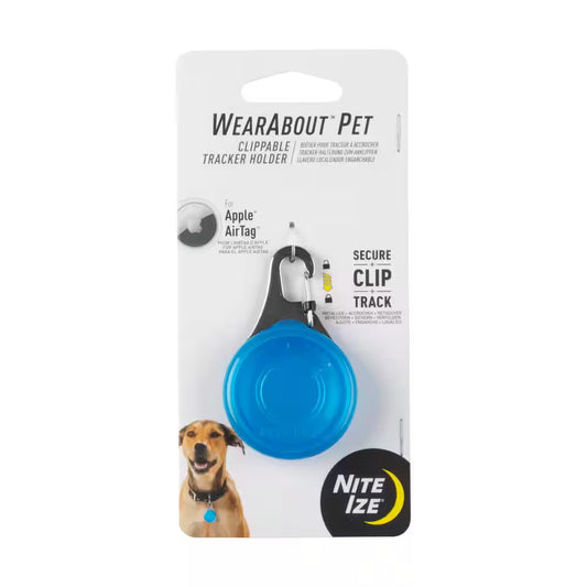 Wearabout Pet Clippable Tracker Holder - Blue