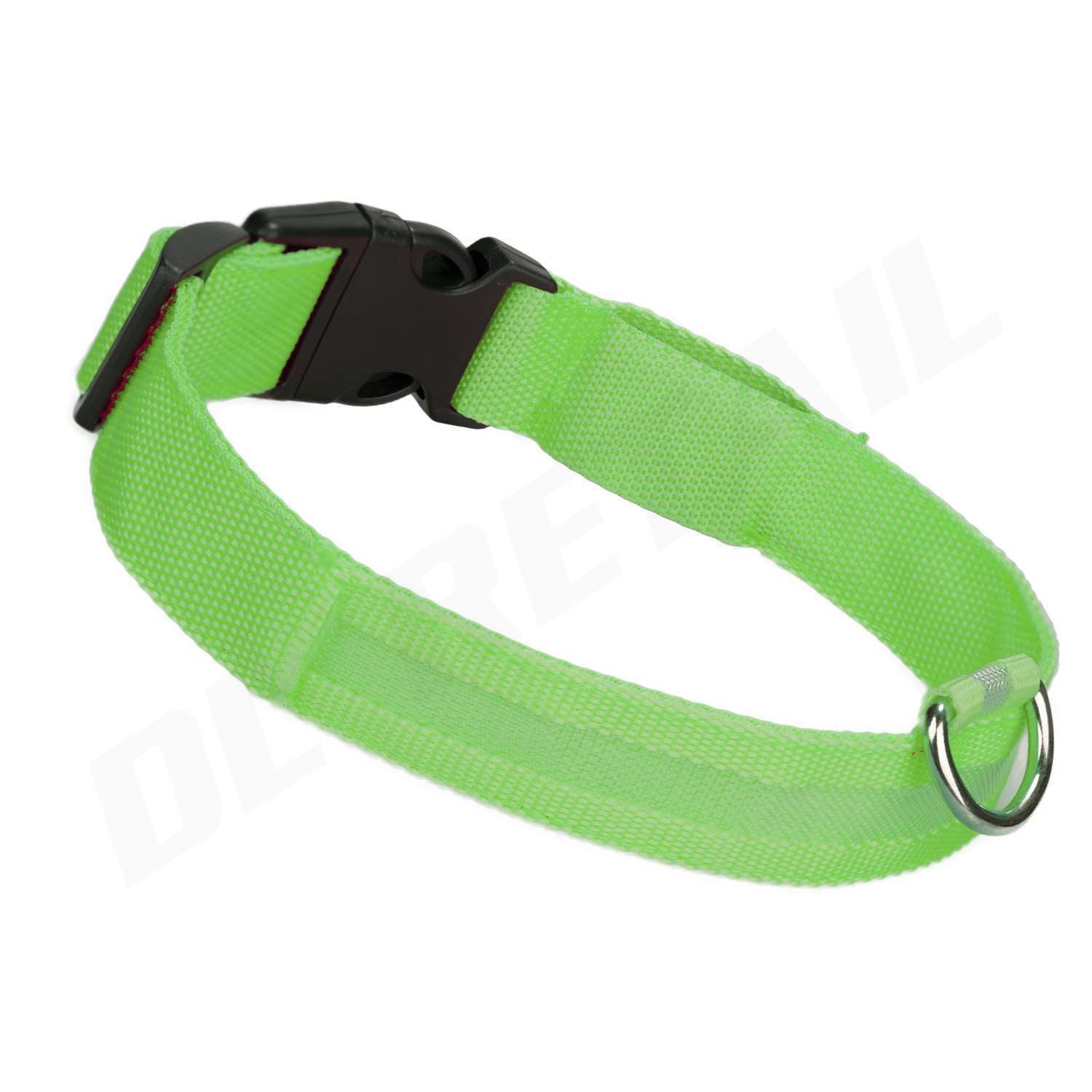 Light up LED Dog Collar Adjustable USB Rechargeable Pet Safety Luminous ALL SIZE